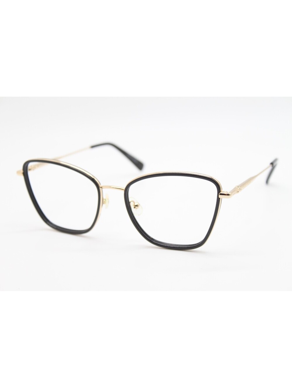 NEW LONGCHAMP LO2150 001 BLACK GOLD AUTHENTIC EYEGLASSES 55-18
